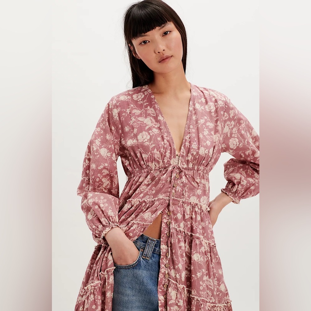 Free People Pappiet Midi Dress - Picture 4 of 12
